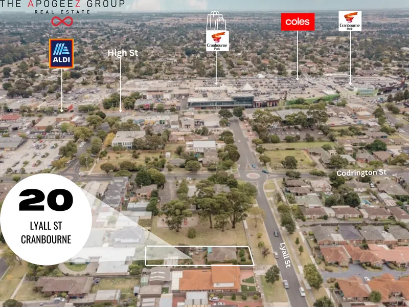 Approved 5 Townhouses- Near Cranbourne Park Shopping Centre