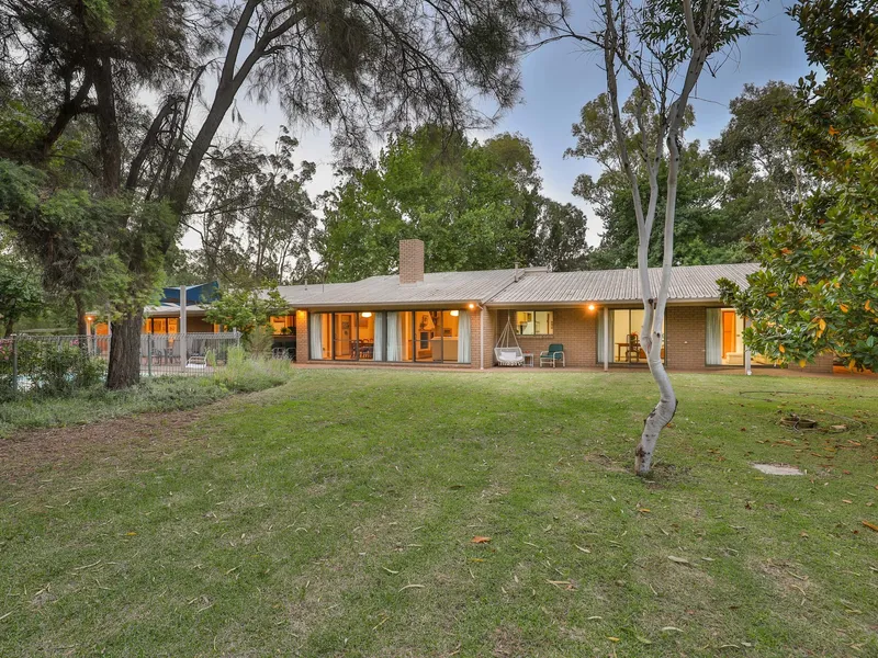 A serene country lifestyle.