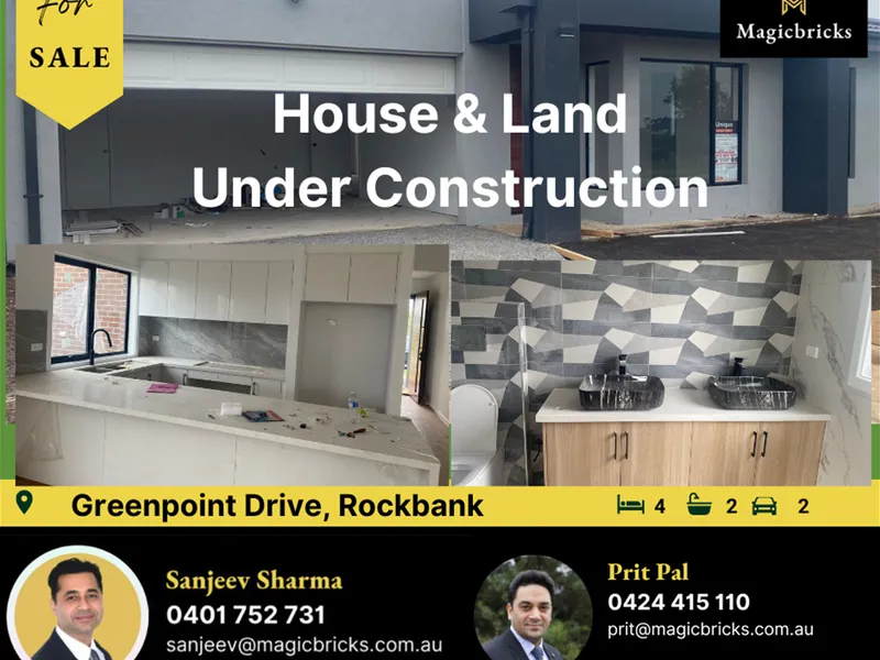 Be the first to own! Luxurious 4 Bed in Prime Rockbank Estate (Move-In Ready!)