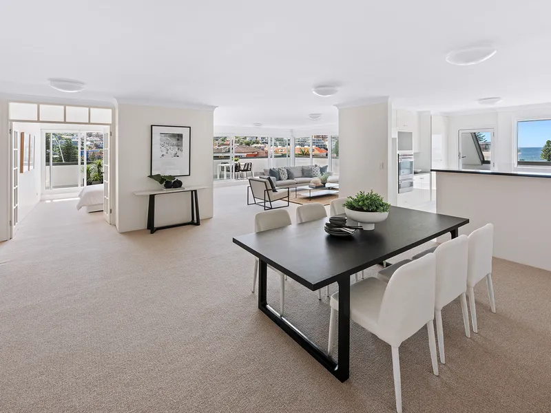 Best apartment in the block at Queenscliff Beach