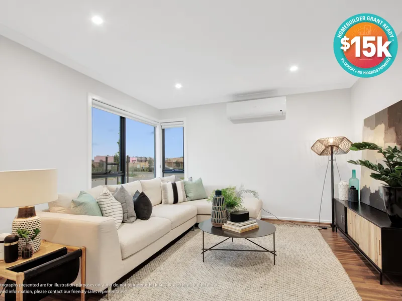 Take advantage of the $15K HomeBuilder Grant and 50% stamp duty exemption for your new family home. First Home Owner Grant available too!