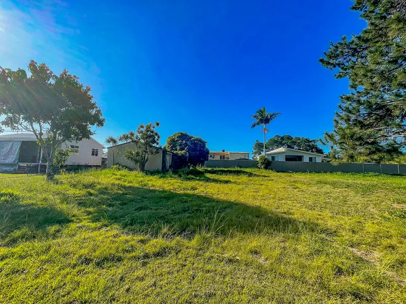 Land + Shed with 21m Frontage