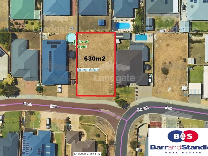 630m2 block – Rare Opportunity