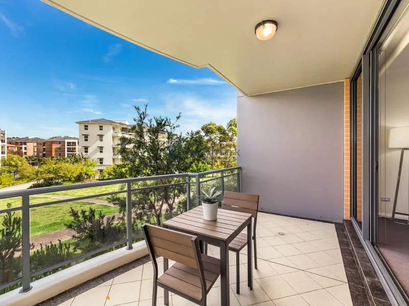 Light-filled apartment with park views