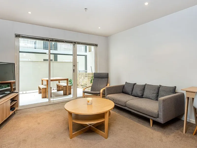 Secure apartment with Large Courtyard!