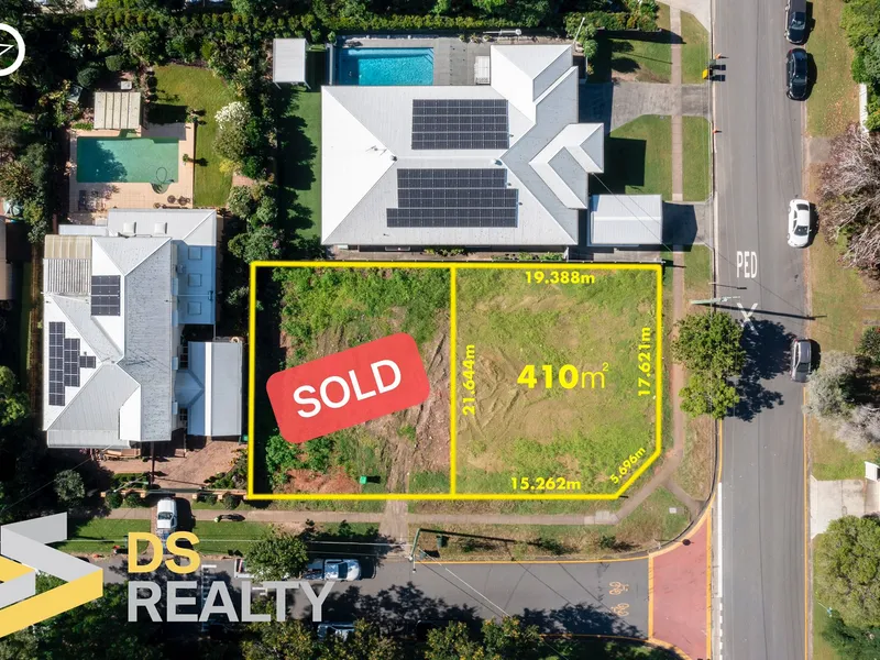 RARE WIDE FRONTAGE CORNER BLOCK