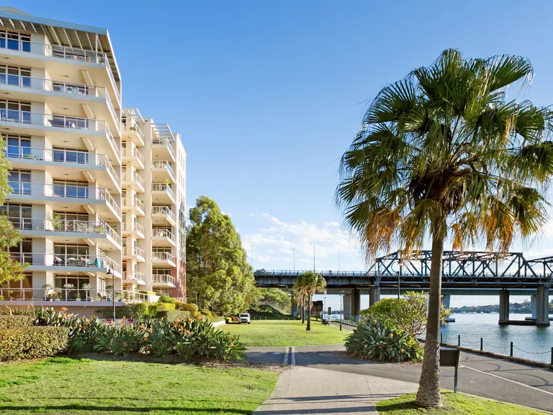 Executive living by the water's edge