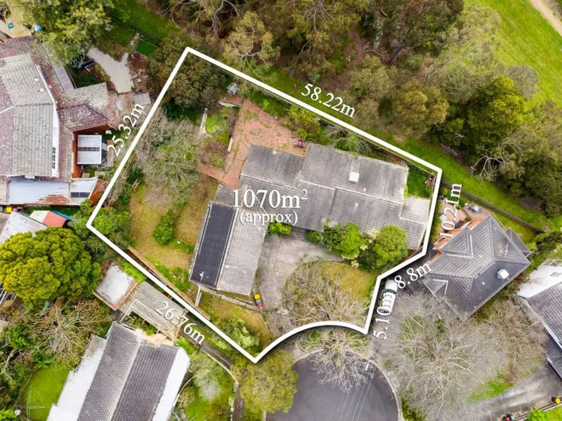 1070sqm of Potential Near The Heart Of Mount Waverley!