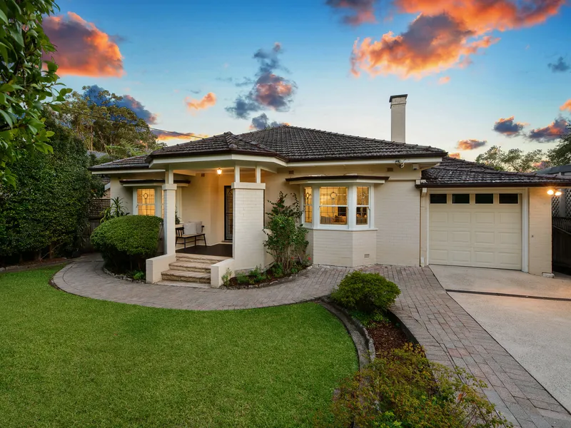 Easy modern living in sublime character home