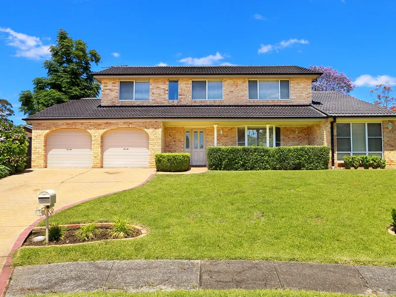 Executive family home situated in a blue ribbon street