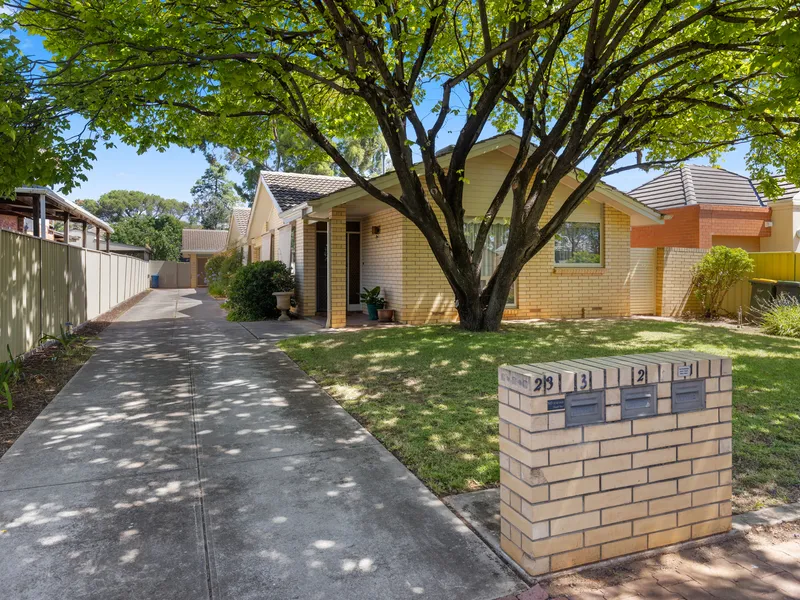 An effortless option to snap up a light-filled life with much more space than meets the eye…