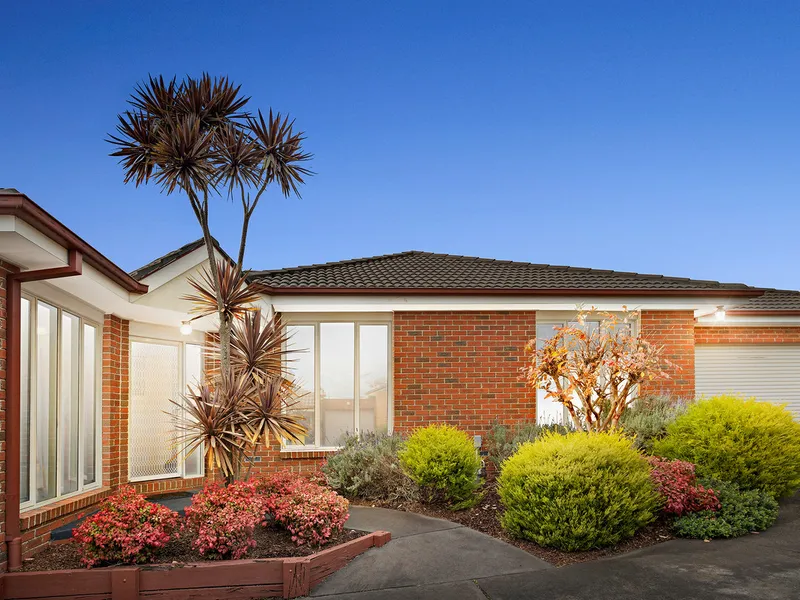 Superb single level space and serenity