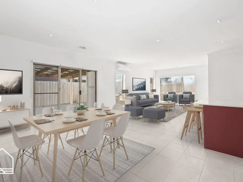 Single-level easy-care home