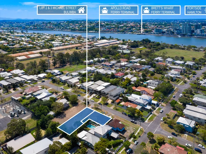 Opportunity to Purchase 1 or 2 Vacant Cleared Blocks in Bulimba
