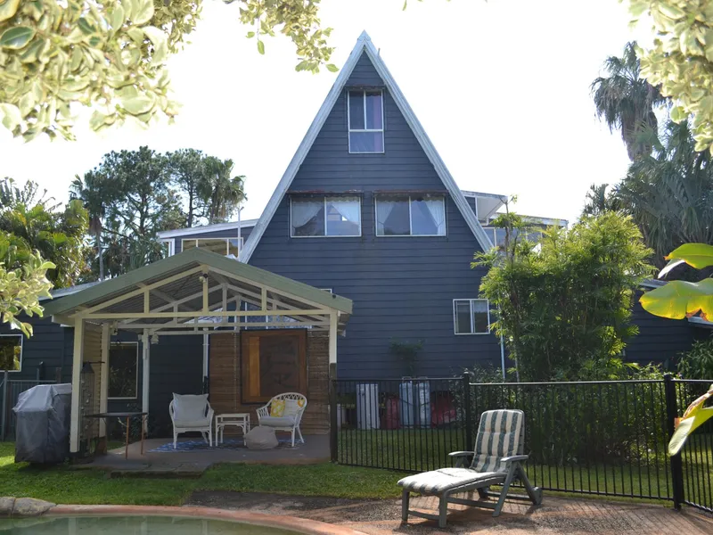 Three Storey Beach House needing TLC.