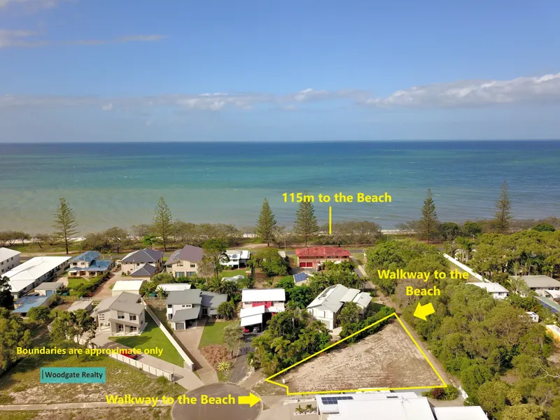 YOUR SECLUDED OASIS – JUST ONE STREET BACK FROM THE BEACH