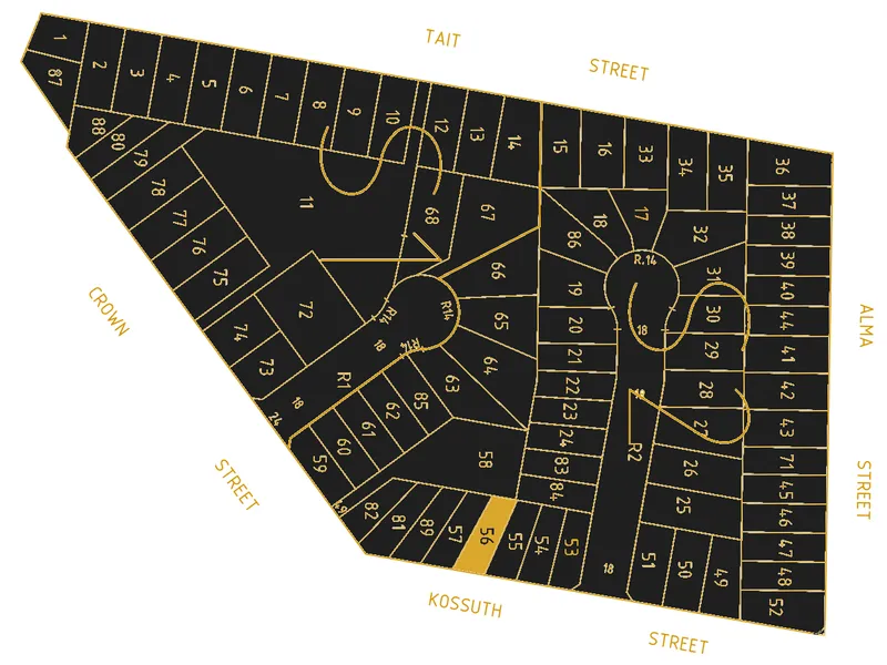 Great value land block for sale in Crown Street