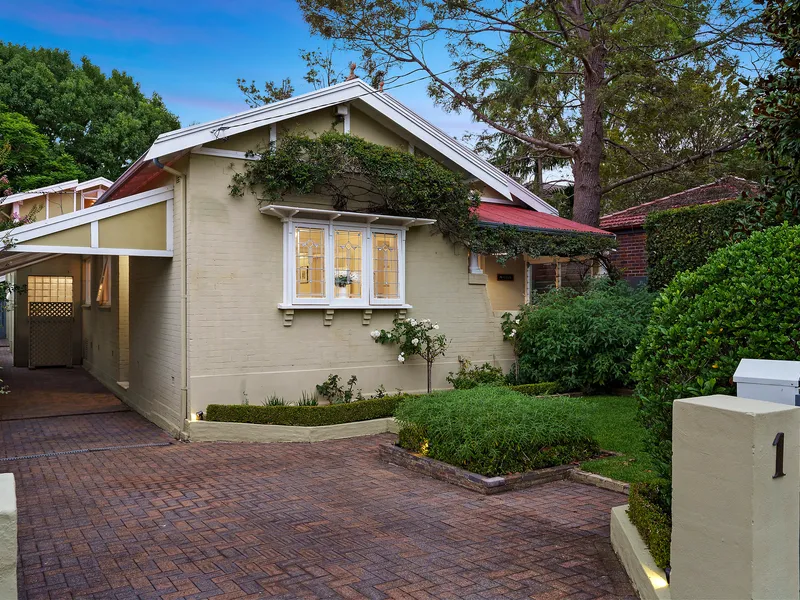 Idyllic family haven of privacy, sunlight and charm