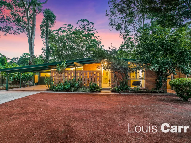 1,081m2 Parcel - 750m walk to Cherrybrook Metro Station and sub-division potential (STCA)