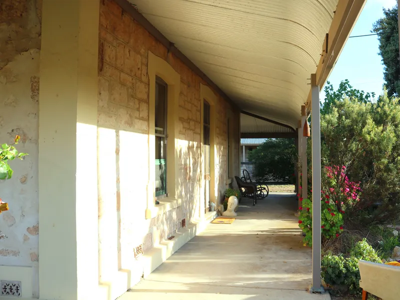 Charming Large Character Stone Home