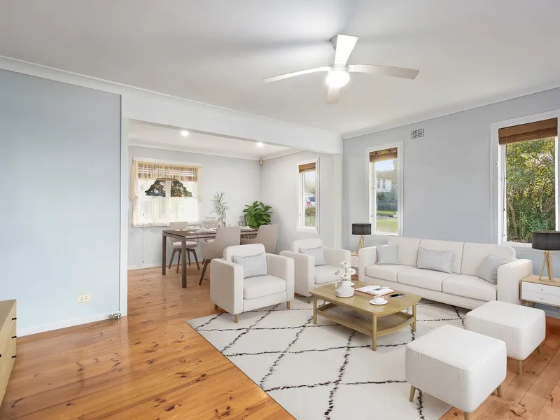 Easy and convenient single-storey family living