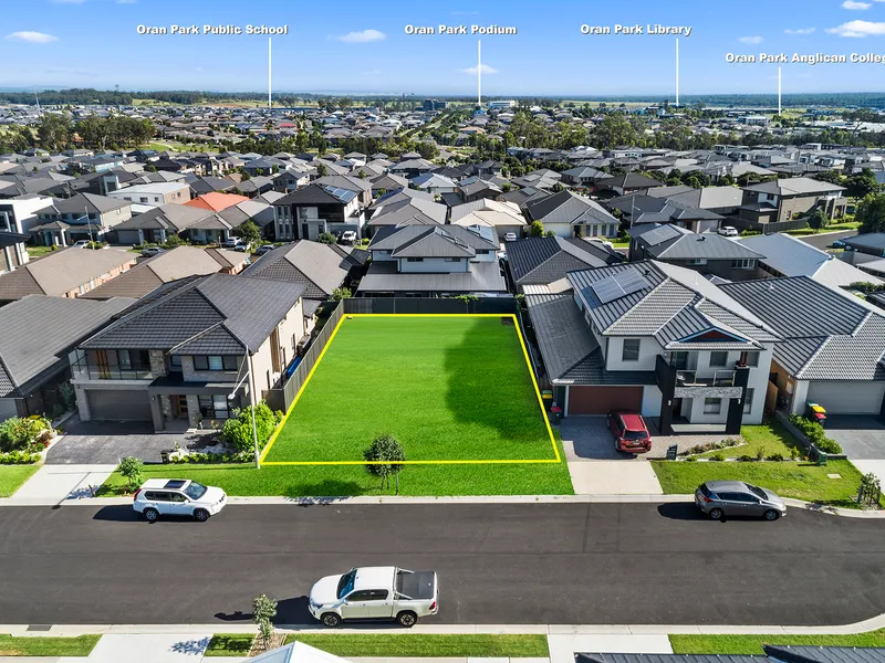 Blank canvas for your dream home