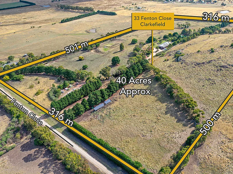 Exceptional 40 Acres Land with city view house!