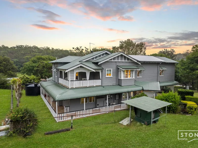 Character Queenslander with a dream location backing onto Cedar Creek