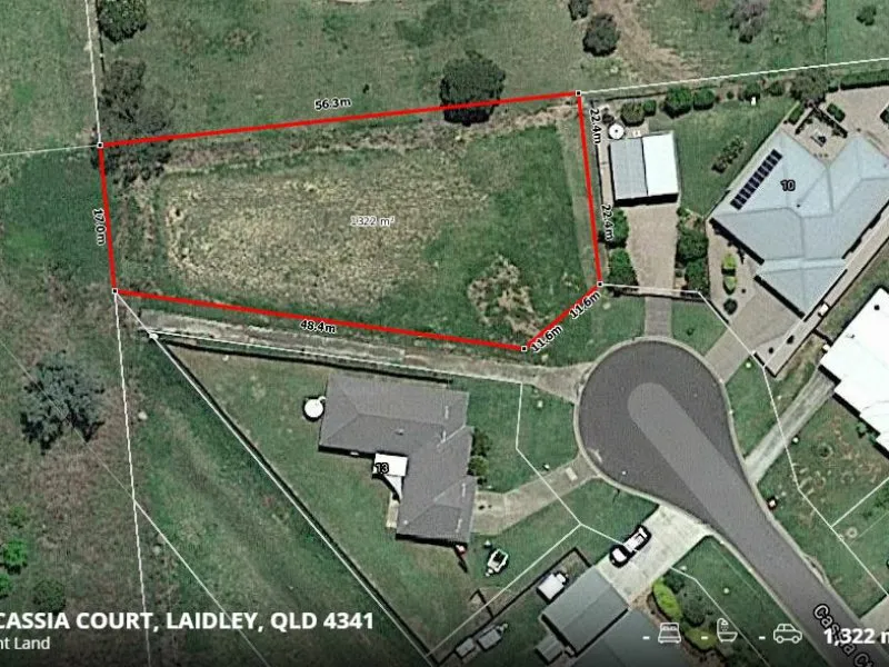 Sought after block in lovely Laidley Estate