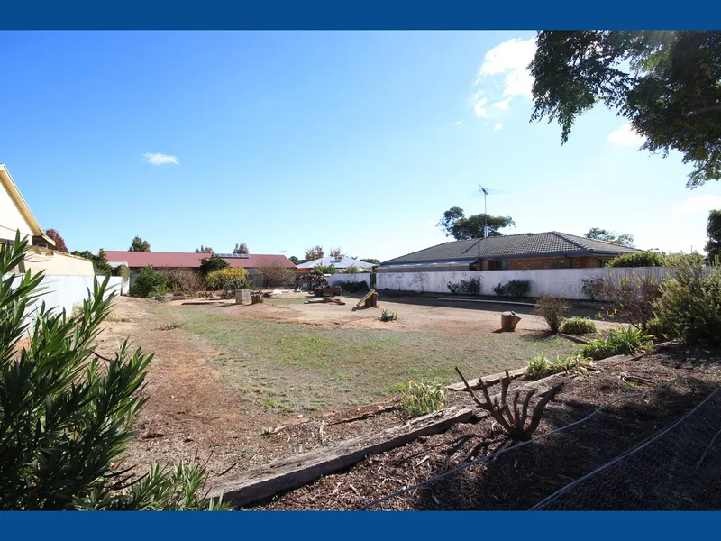 GENEROUS ALLOTMENT - GREAT AREA