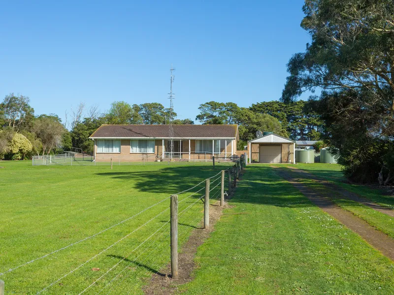 AFFORDABLE FAMILY HOME ON 3 ACRES