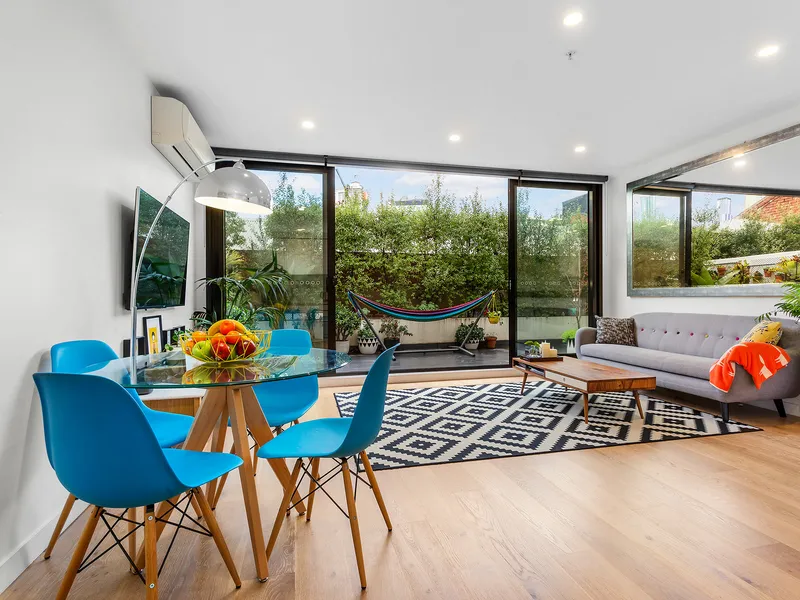 Super apartment with literally it's own backyard!
