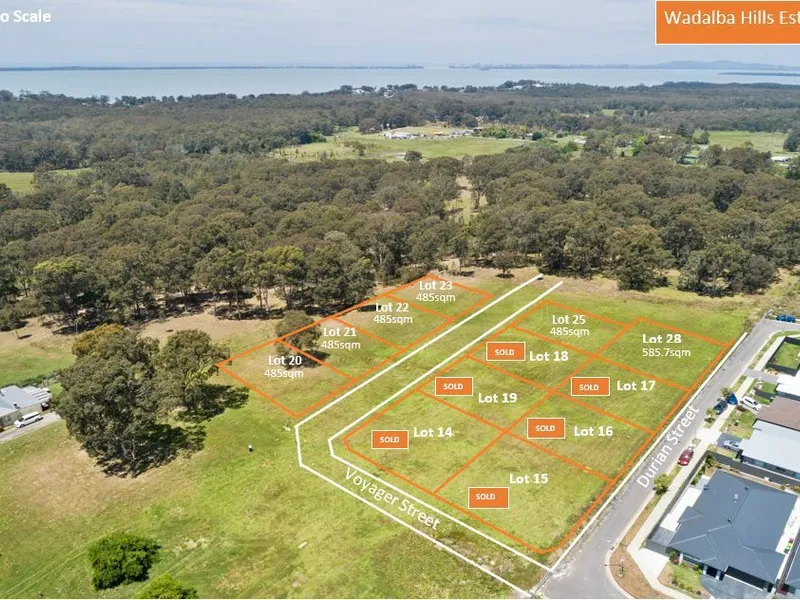 Lots 20-23, 25 & 28 Wadalba Hills Estate