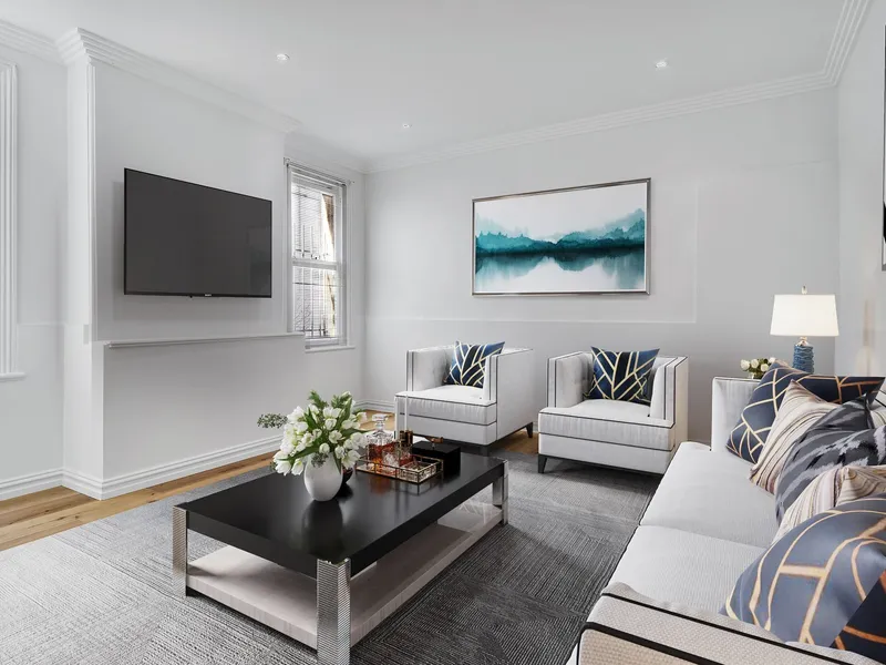 Two bedroom apartment in a waterfront boutique block