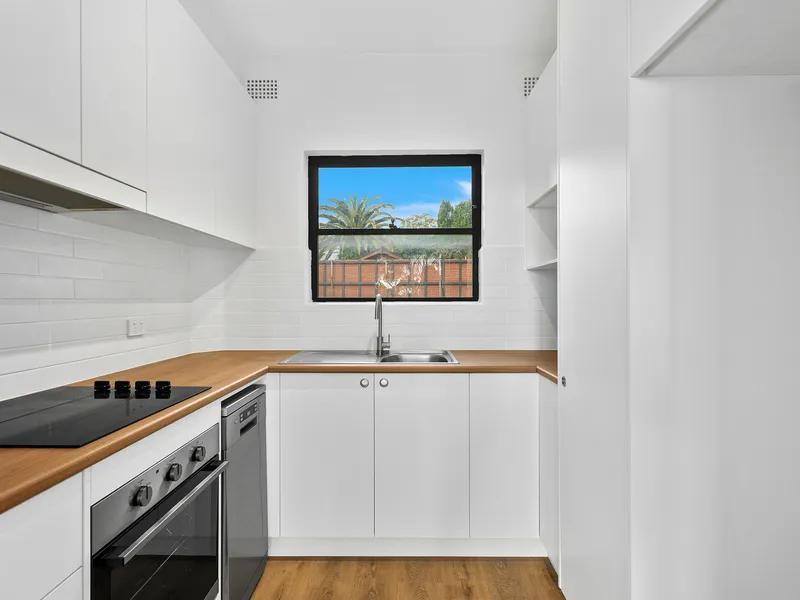 Freshly renovated throughout