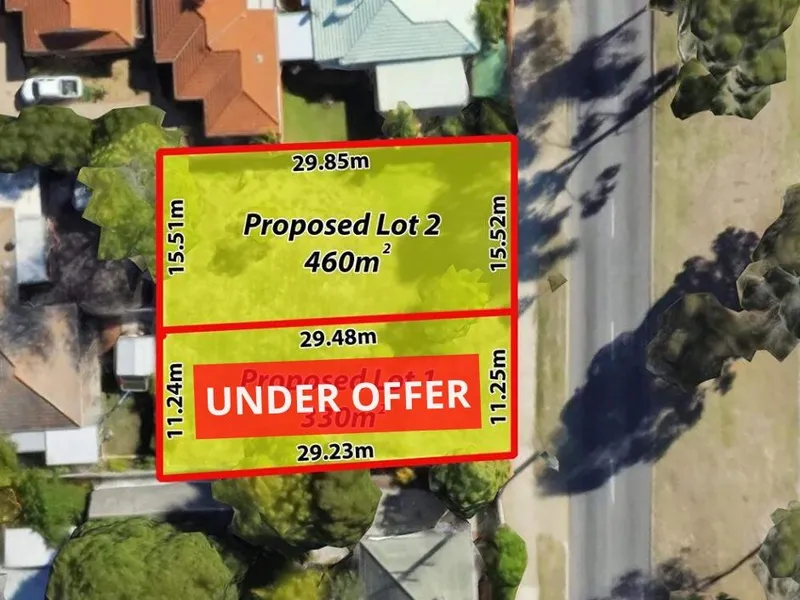 BUILD YOUR DREAM HOME ON STREET FRONT GREEN TITLE BLOCKS!