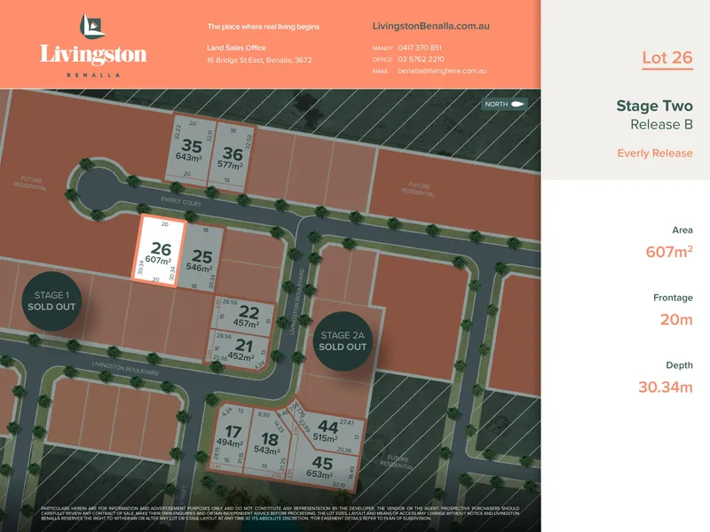 LIVINGSTON BENALLA - The Place Where Real Living Begins