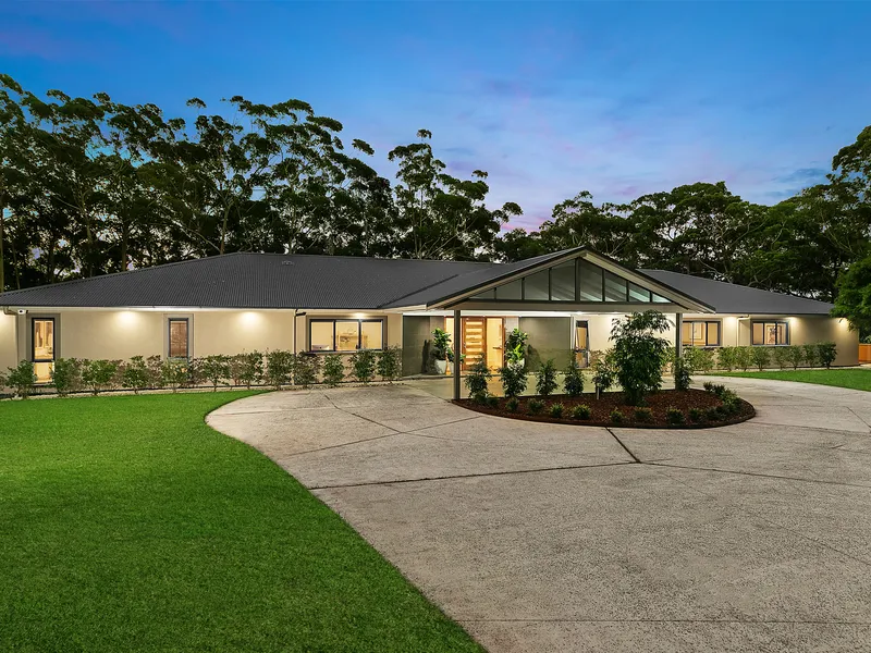 Magnificent Acreage Home provides an aspirational extended family lifestyle