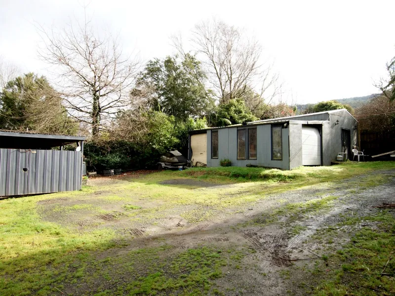 Vacant land with a bonus garage