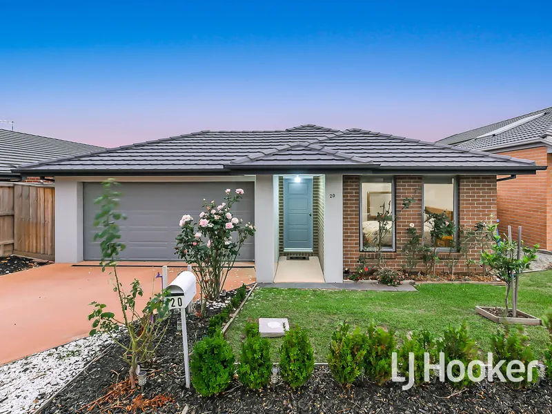As-new family home in a fast-growing location