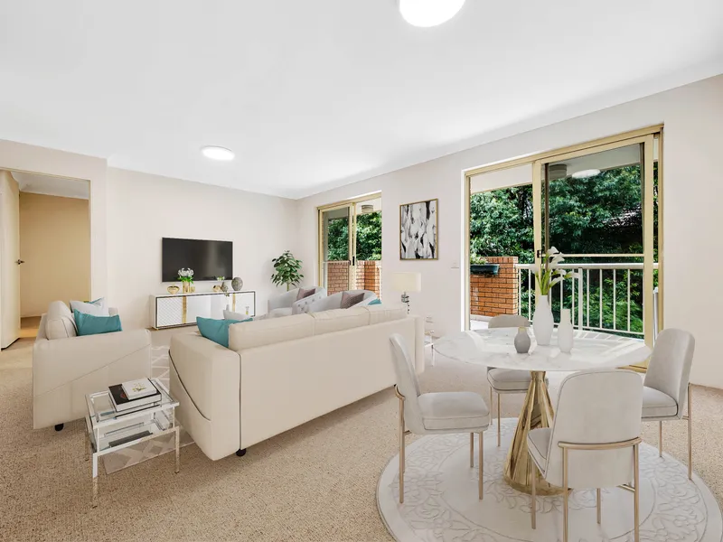 A lavish open concept 2 bedroom apartment situated in our lively serviced retirement community.