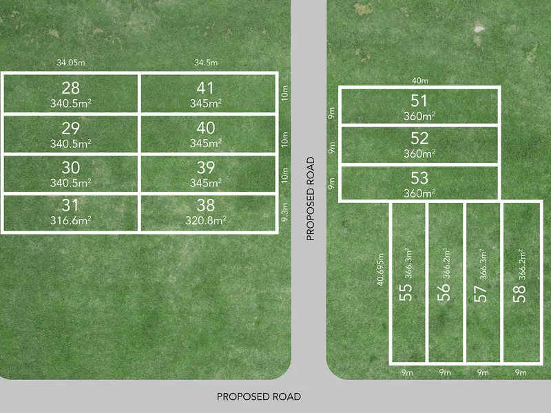 Off the plan vacant land, due to register in mid-2023