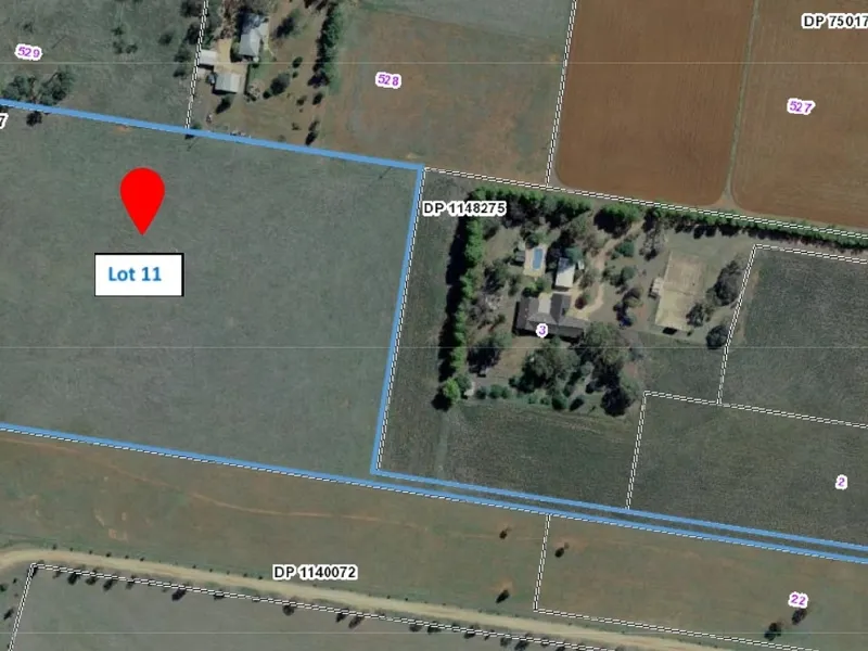 Land Opportunity - 10 Prime Acres South Side of Parkes