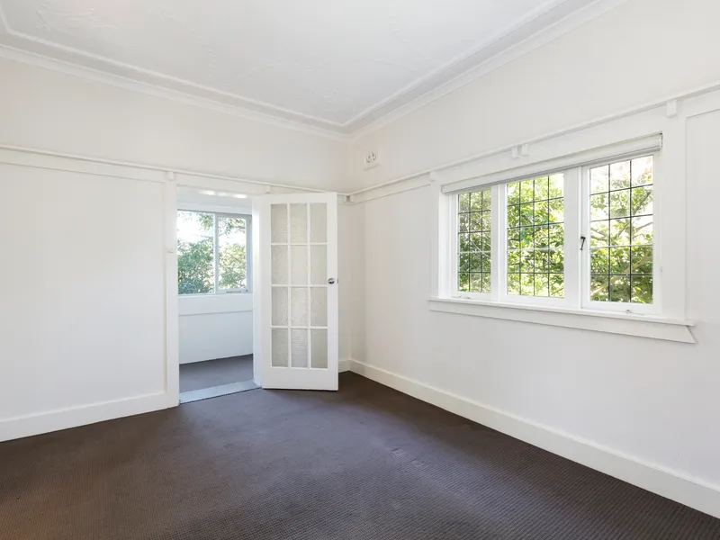 Unfurnished, two bedroom apartment