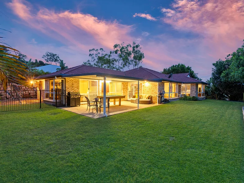 PERFECTION SET IN LEAFY SERENITY