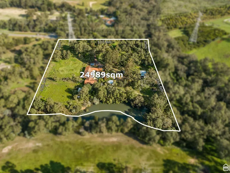 6.17 ACRES WITH CANNING RIVER FRONTAGE