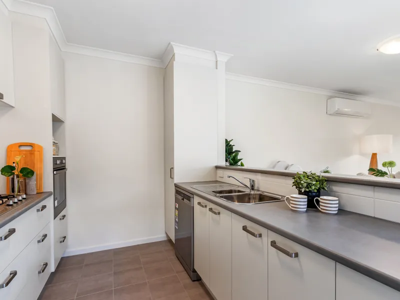 Relax in your modern, low maintenance home 