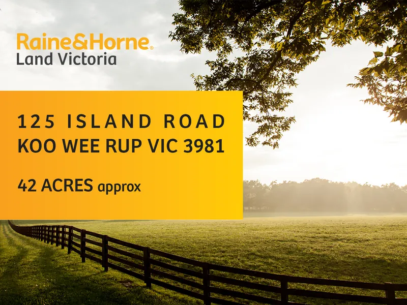 125 ISLAND ROAD KOO WEE RUP VIC 3981