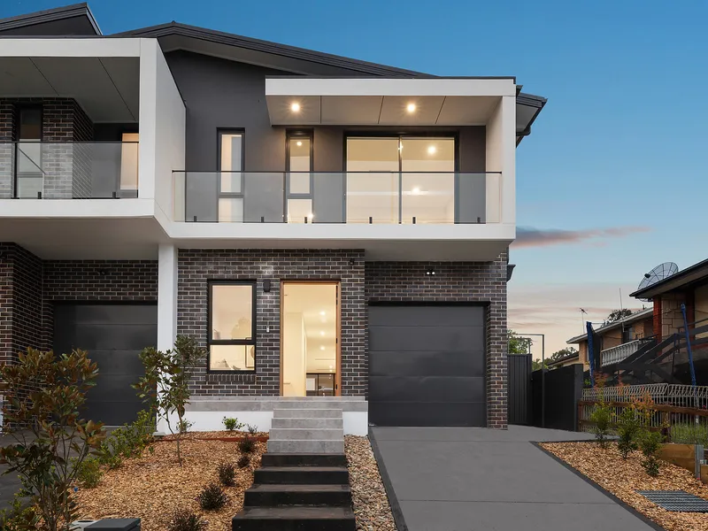 Brand new duplex melds flawless luxury finishes in superb setting