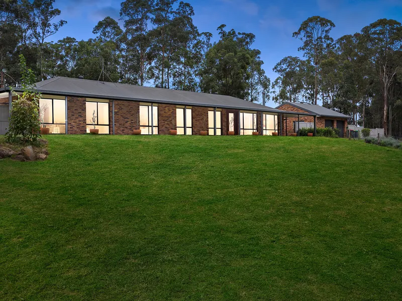 Country homestead, designer style